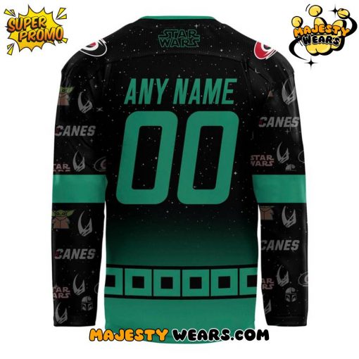 Carolina Hurricanes 2025 Star Wars Night Custom Hockey Jersey