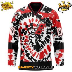 Carolina Hurricanes x Grateful Dead Custom Hockey Jersey