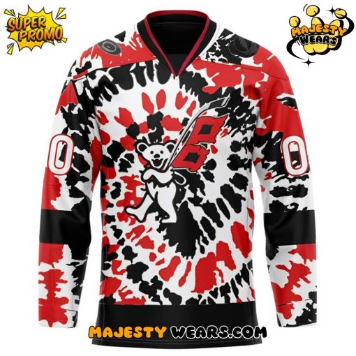 Carolina Hurricanes x Grateful Dead Custom Hockey Jersey
