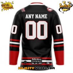 Carolina Thunderbirds New Season 20252026 Custom Hockey Jersey Black