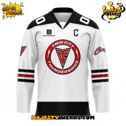 Carolina Thunderbirds New Season 2025-2026 Custom Hockey Jersey – White