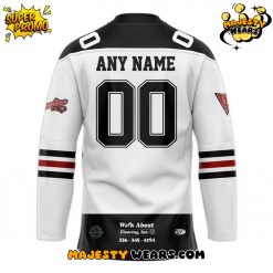 Carolina Thunderbirds New Season 20252026 Custom Hockey Jersey White