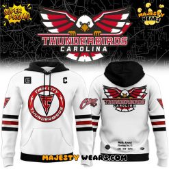 Carolina Thunderbirds New Season 2025-2026 Hoodie – White
