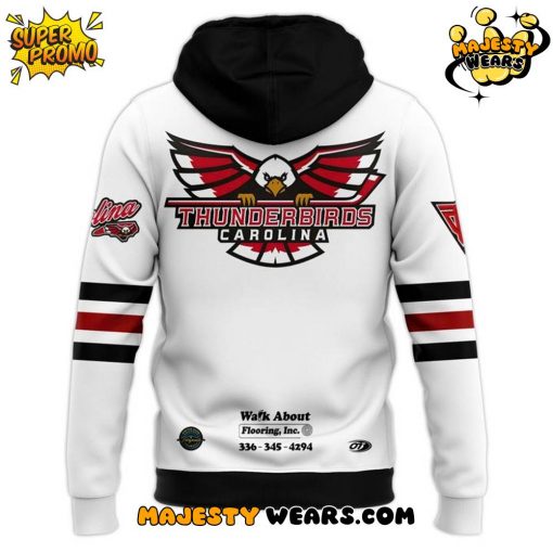 Carolina Thunderbirds New Season 2025-2026 Hoodie – White