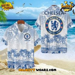 Chelsea EPL Custom Name Hawaiian Shirt