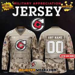 Cincinnati Cyclones 2025 Military Appreciation Night Camo Hockey Jersey
