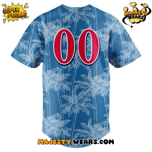 Clearwater Threshers x Margaritaville Custom Baseball Jersey