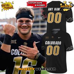 Colorado Buffaloes Special New Black Custom Football Jersey