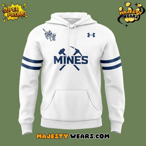 Colorado Mines Orediggers Special New 2025 White Hoodie