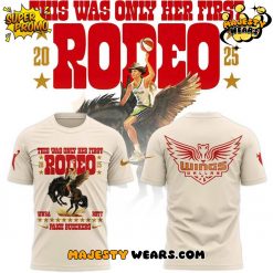 Dallas Wings Beige Paige Bueckers “this was only her first rodeo” T-Shirt