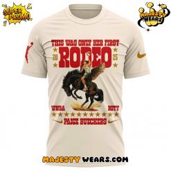 Dallas Wings Beige Paige Bueckers “this was only her first rodeo” T-Shirt