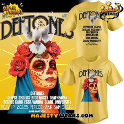 Deftones Dia De Los San Diego Special Baseball Jersey