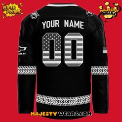 Detroit Red Wings 2025 Military Appreciation Night Custom Hockey Jersey