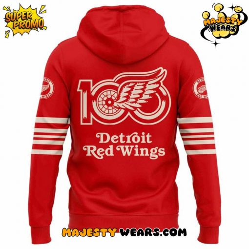 Detroit Red Wings ”Hockeytown” 100 Years Anniversary Special Hoodie