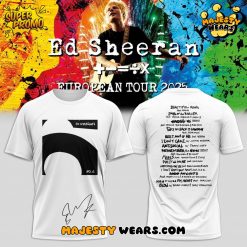 Ed Sheeran The +−=÷× Tour 2025 White Shirt