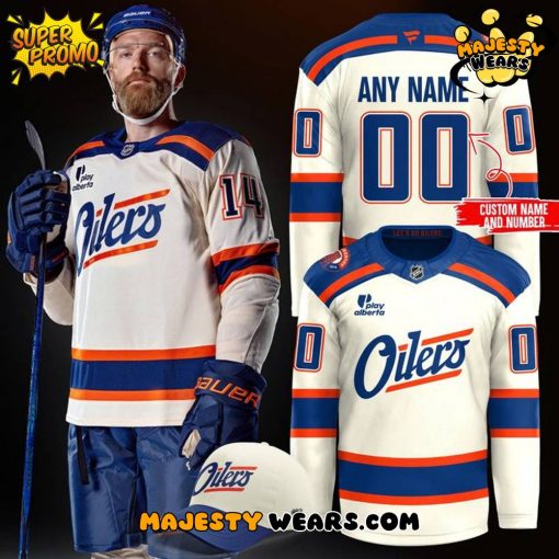 Edmonton Oilers “Oil Country” Special Hockey Jersey