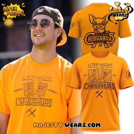 El Paso Chihuahuas x 2025 UTEP Night T-Shirt