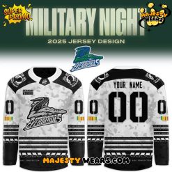 Florida Everblades x Military Night 2025-26 Custom Hockey Jersey