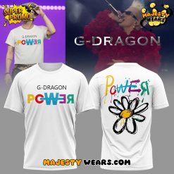G-Dragon 2025 World Tour “Power” Special White Tee