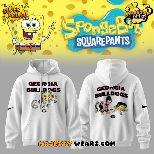 Georgia Bulldogs x SpongeBob Squarepants Special Hoodie