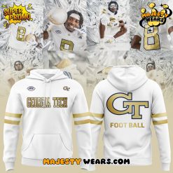 Georgia Tech Special White Hoodie