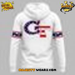 Georgia Tech Yellow Jackets 2025 Military Appreciation Salute To Service Wordmark Hoodie 3
