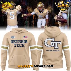 Georgia Tech Yellow Jackets Special New Hoodie – Cream