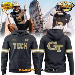 Georgia Tech Yellow Jackets Special New Hoodie – Grey Steel