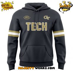 Georgia Tech Yellow Jackets Special New Hoodie – Grey Steel