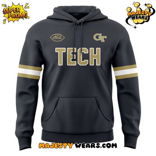Georgia Tech Yellow Jackets Special New Hoodie – Grey Steel