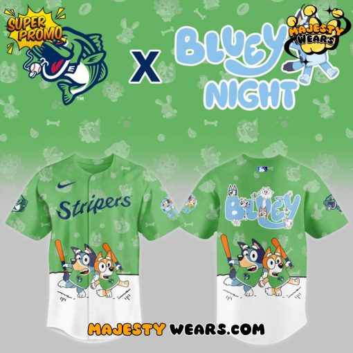 Gwinnett Stripers x Bluey Special Baseball Jersey