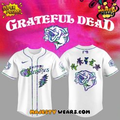 Gwinnett Stripers x Grateful Dead Special Baseball Jersey