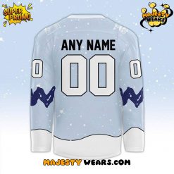 Hartford Wolf Pack x 2025 Peanuts Night Custom Hockey Jersey