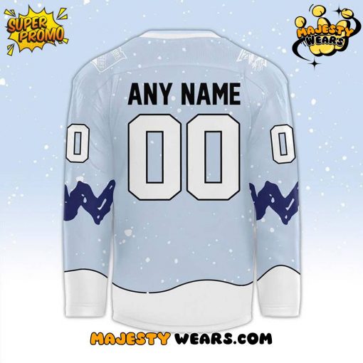 Hartford Wolf Pack x 2025 Peanuts Night Custom Hockey Jersey
