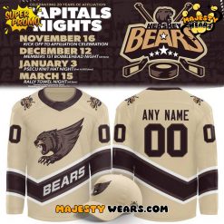 Hershey Bears x Celebrating 20 Years Of Affiliation Capitals Night 2025 Custom Hockey Jersey