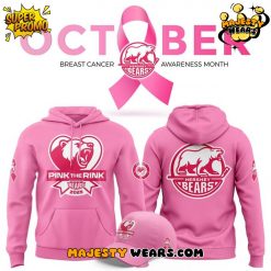Hershey Bears x Pink the Rink Breast Cancer Awareness Hoodie