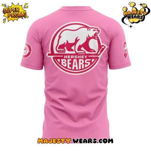 Hershey Bears x Pink the Rink Breast Cancer Awareness T-Shirt