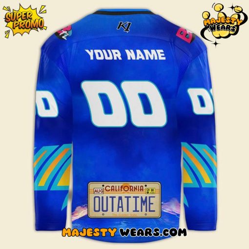 Huntsville Havoc x Back to the Future Custom Hockey Jersey