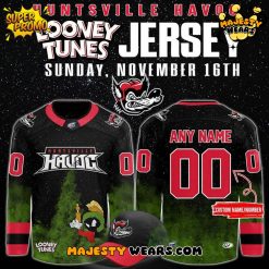 Huntsville Havoc x Looney Tunes 2025 Special Hockey Jersey