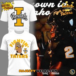 Idaho Vandals Fightin Taters Special White Tee