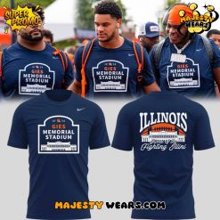 Illinois Fighting Illini GIES Memorial Stadium T-Shirt