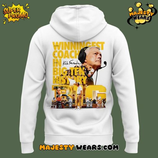 Iowa Hawkeyes “Under the leadership of coach Kirk Ferentz” Special Hoodie