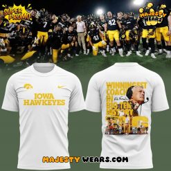 Iowa Hawkeyes “Under the leadership of coach Kirk Ferentz” Special Tee
