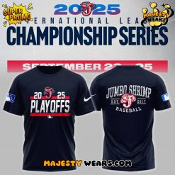 Jacksonville Jumbo Shrimp 2025 Playoffs T-Shirt
