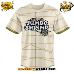 Jacksonville Jumbo Shrimp x Mummy Special Design Custom Baseball Jersey