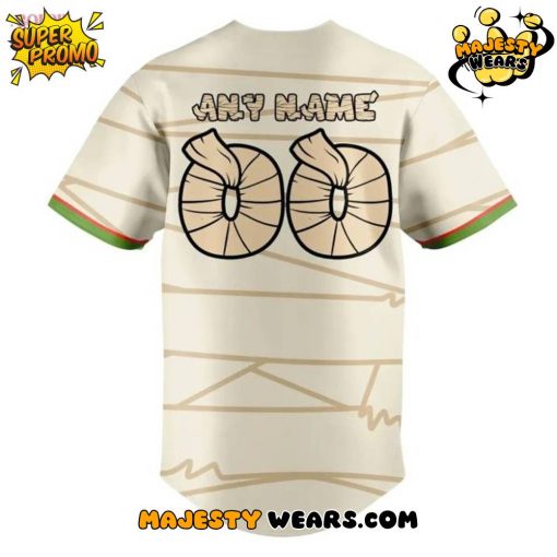 Jacksonville Jumbo Shrimp x Mummy Special Design Custom Baseball Jersey