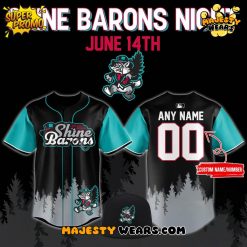 Jersey Shore BlueClaws x Shine Barons Night 2025 Custom Baseball Jersey