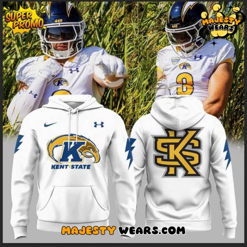 Kent State Golden Flashes White Uniform 2025 Special Hoodie