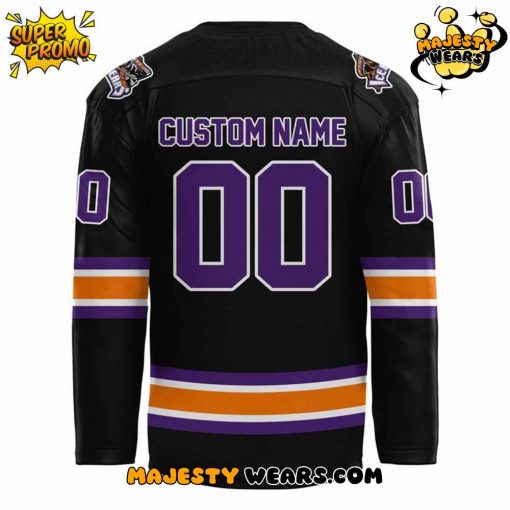 Knoxville Ice Bears Special New Season 25-26 Hockey Jersey – Black