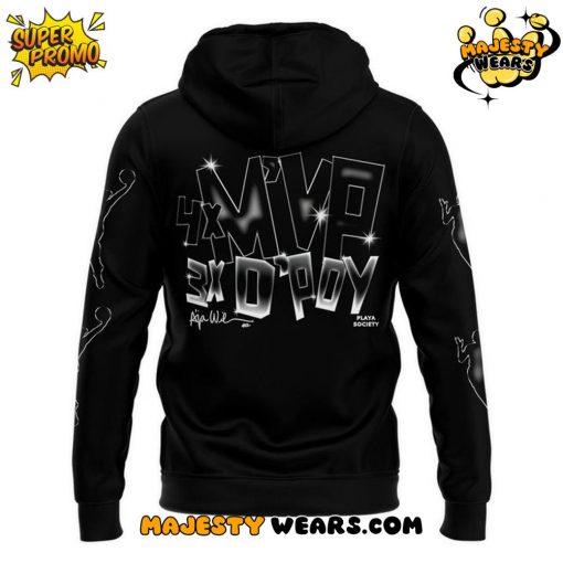 Las Vegas Aces ” A’Ja Wilson MVP ”2025 Black Hoodie